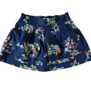Aeropostale Womens A-Line Skirt Size S/P Multicolor Floral Pattern